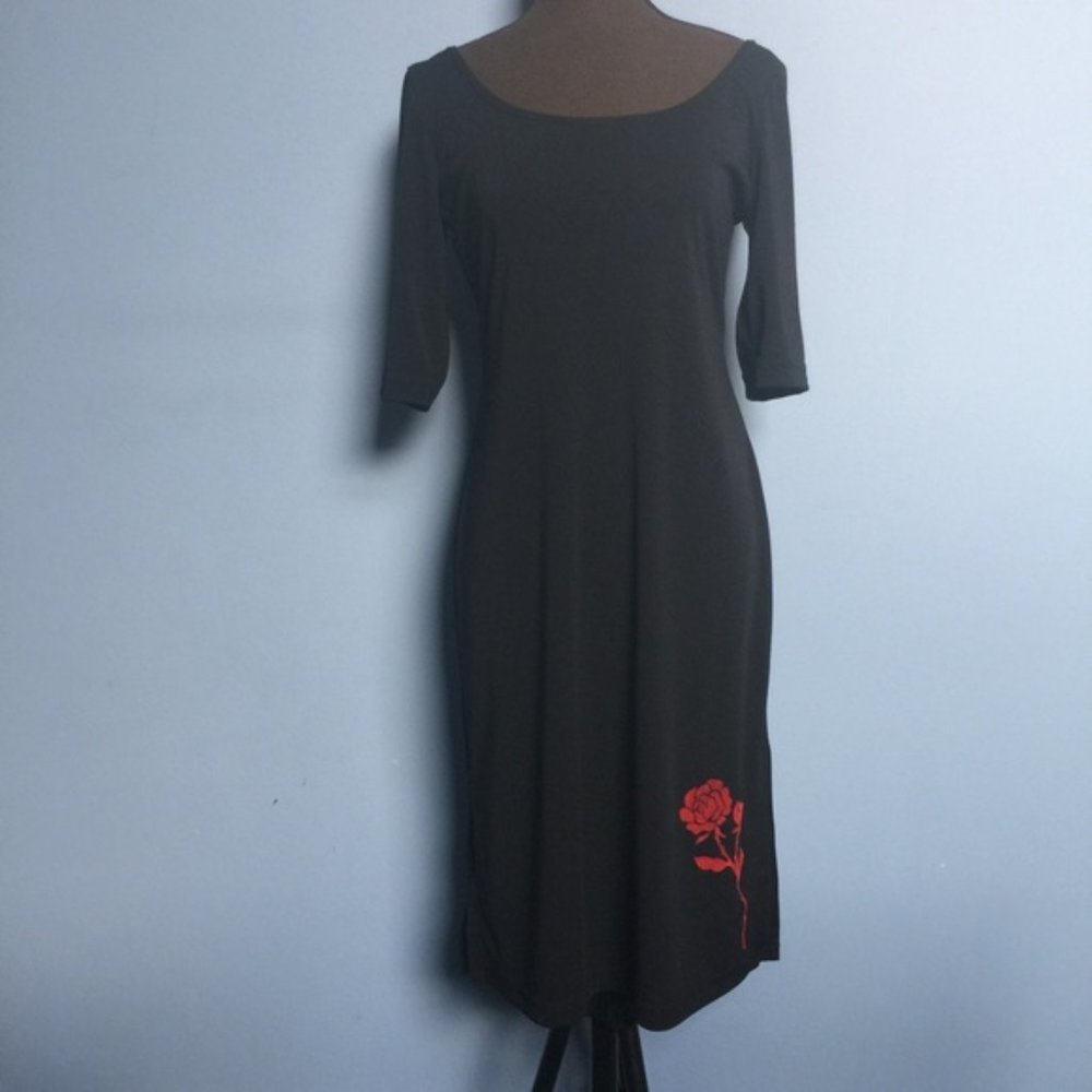 Vintage 1990s Half-Sleeve Sheath Dress